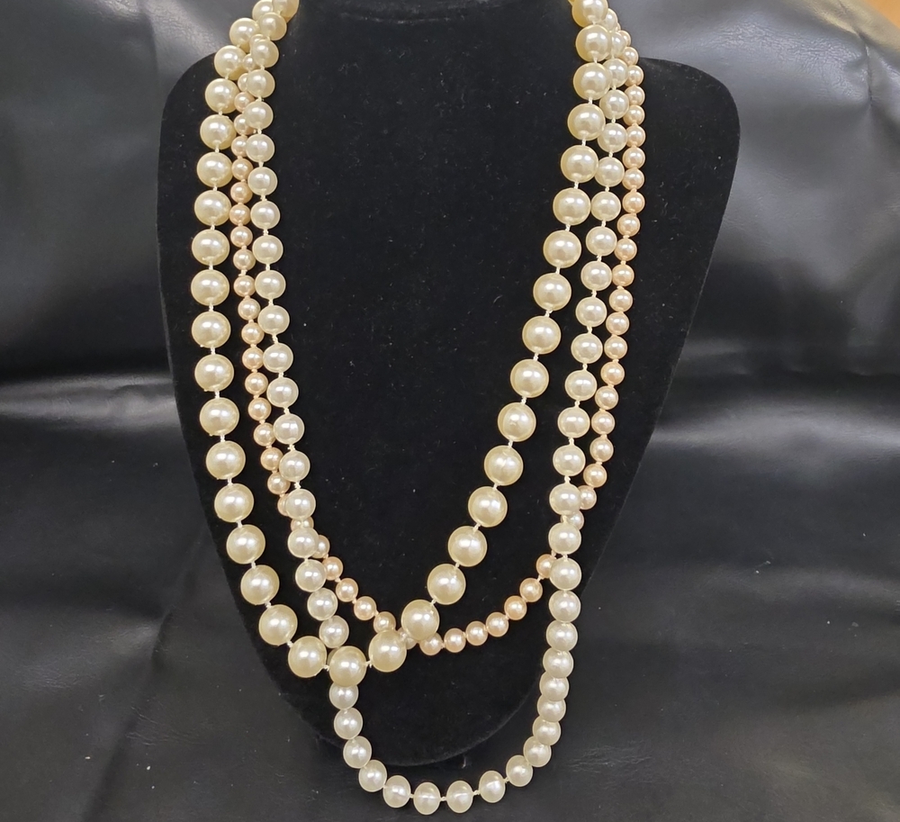 Faux Pearl Necklaces